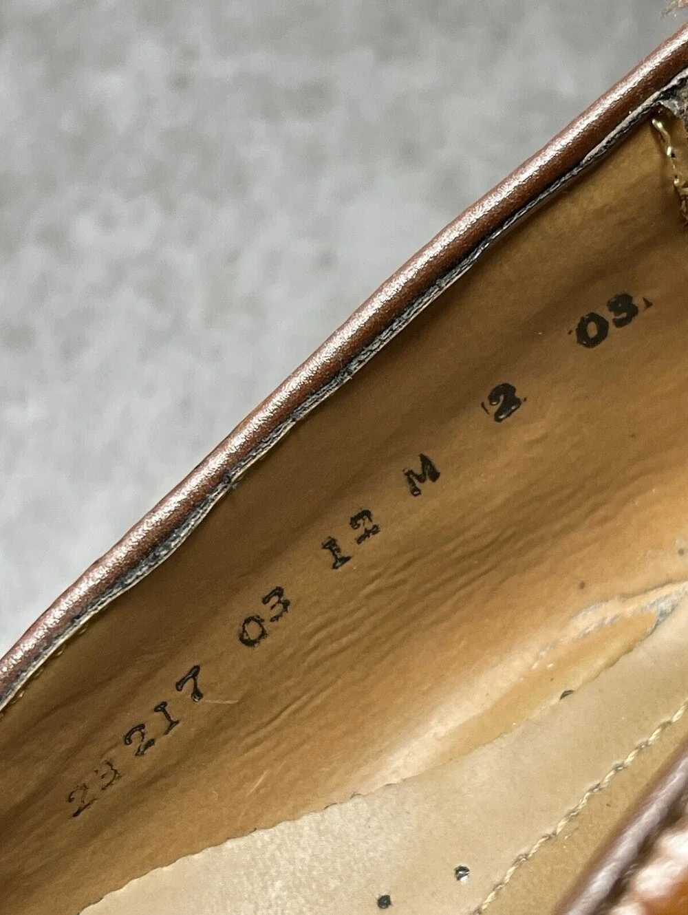 Stacy Adams Shoes Mens Size 12 Brown Croc Leather Loafer Slip On